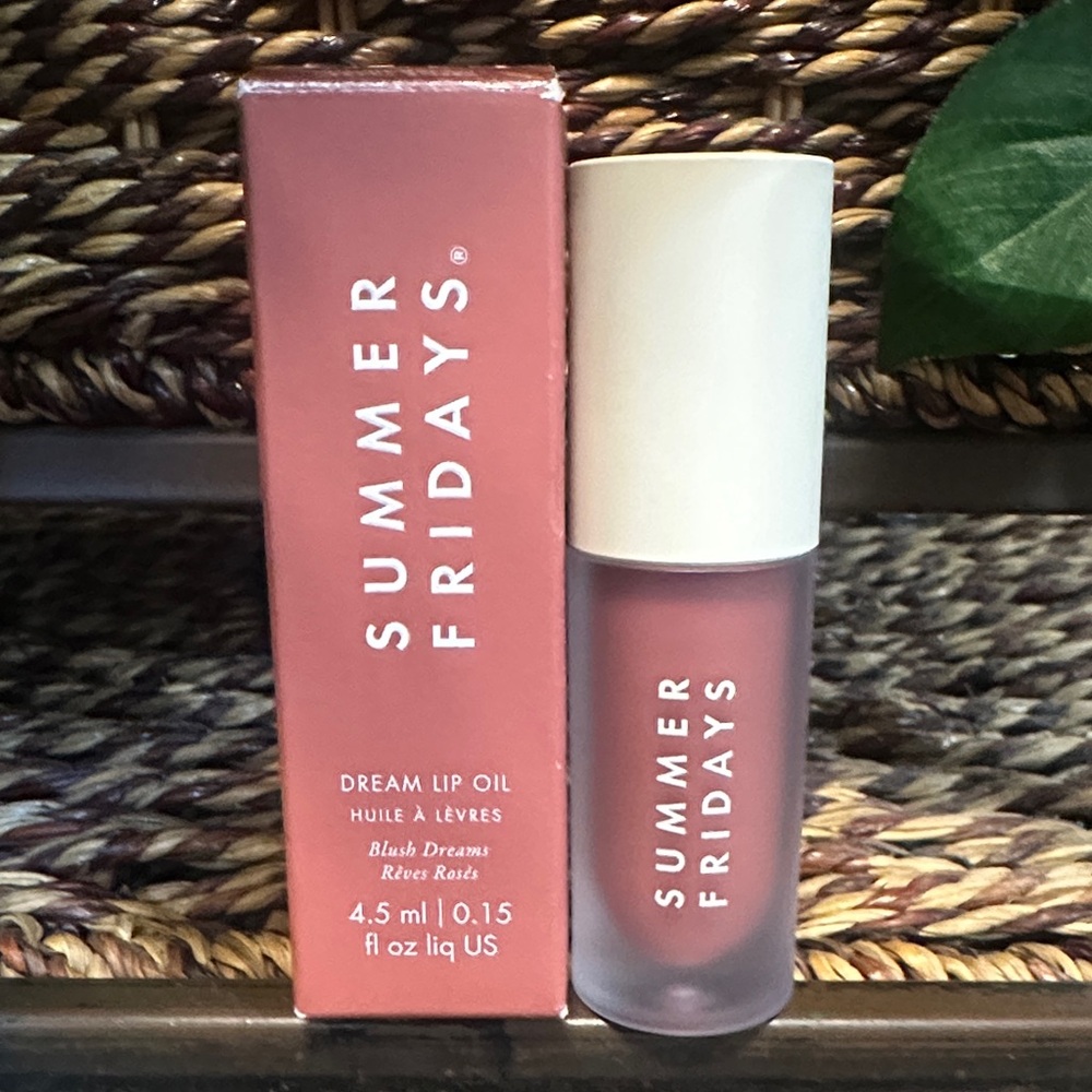 Summer Fridays Dream Lip Oil - Blush Rose